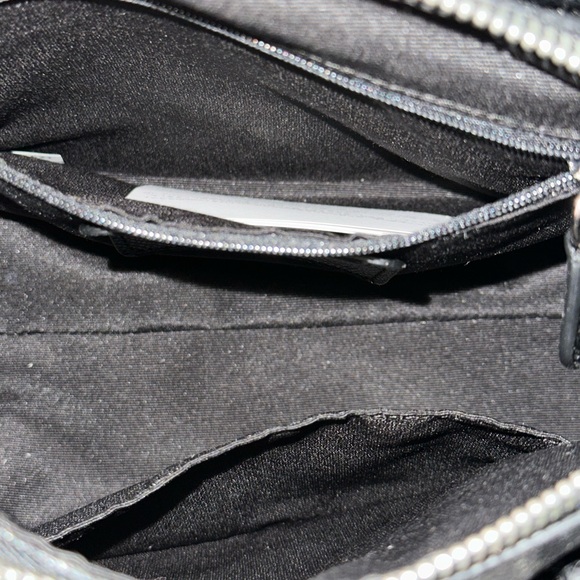 Coach NWT Black Leather Rare Snoopy Collaboration Shoulder/Hand Bag - Picture 5 of 12